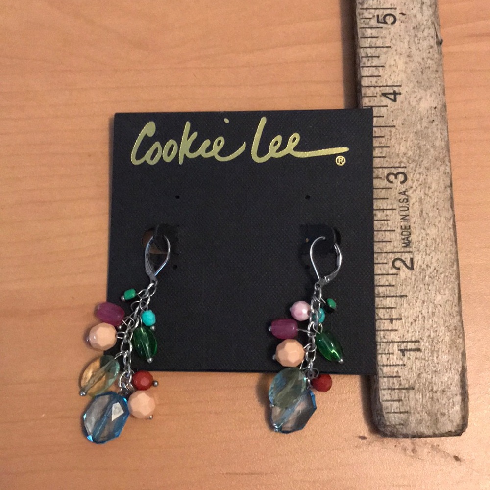 Cookie Lee Dangle Beaded Earrings